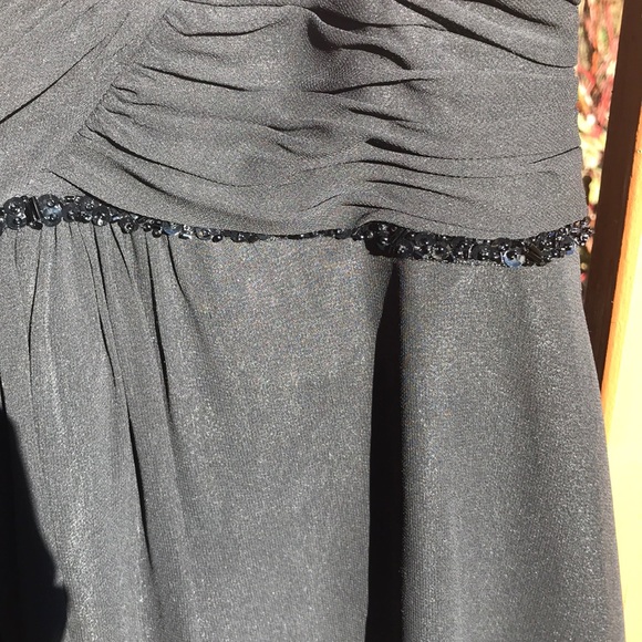 WHBM Strapless black dress - Picture 4 of 16